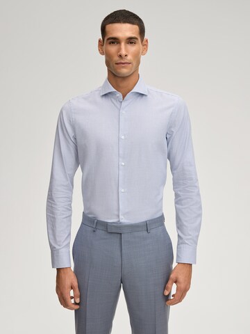 JOOP! Slim fit Button Up Shirt 'Pares' in Blue: front