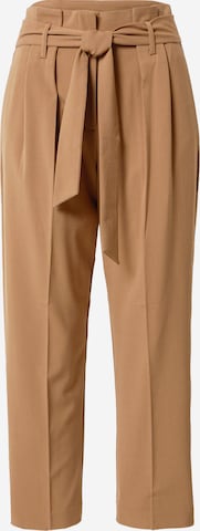 b.young Loosefit Bundfaltenhose 'DANTA' in Braun: Vorderseite