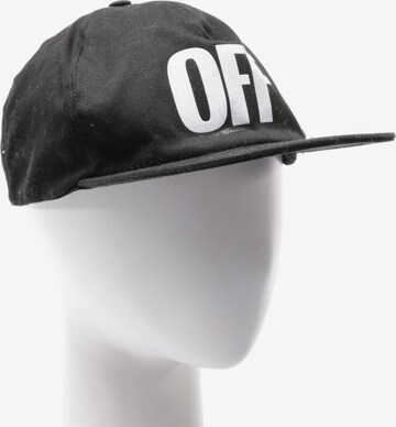Off-White Hat & Cap in XS-XXL in Black: front