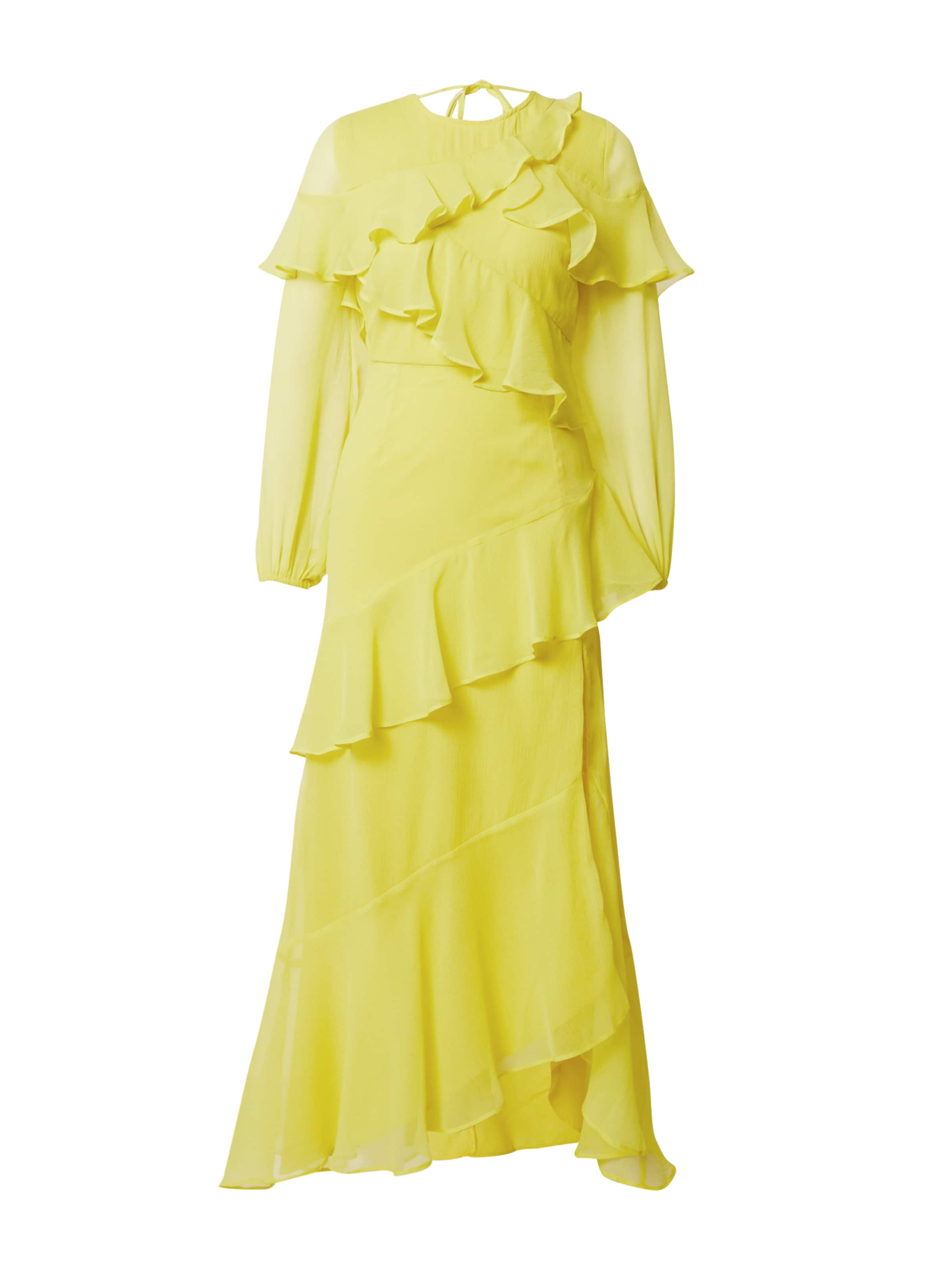 Warehouse Платье в Зеленый: спереди