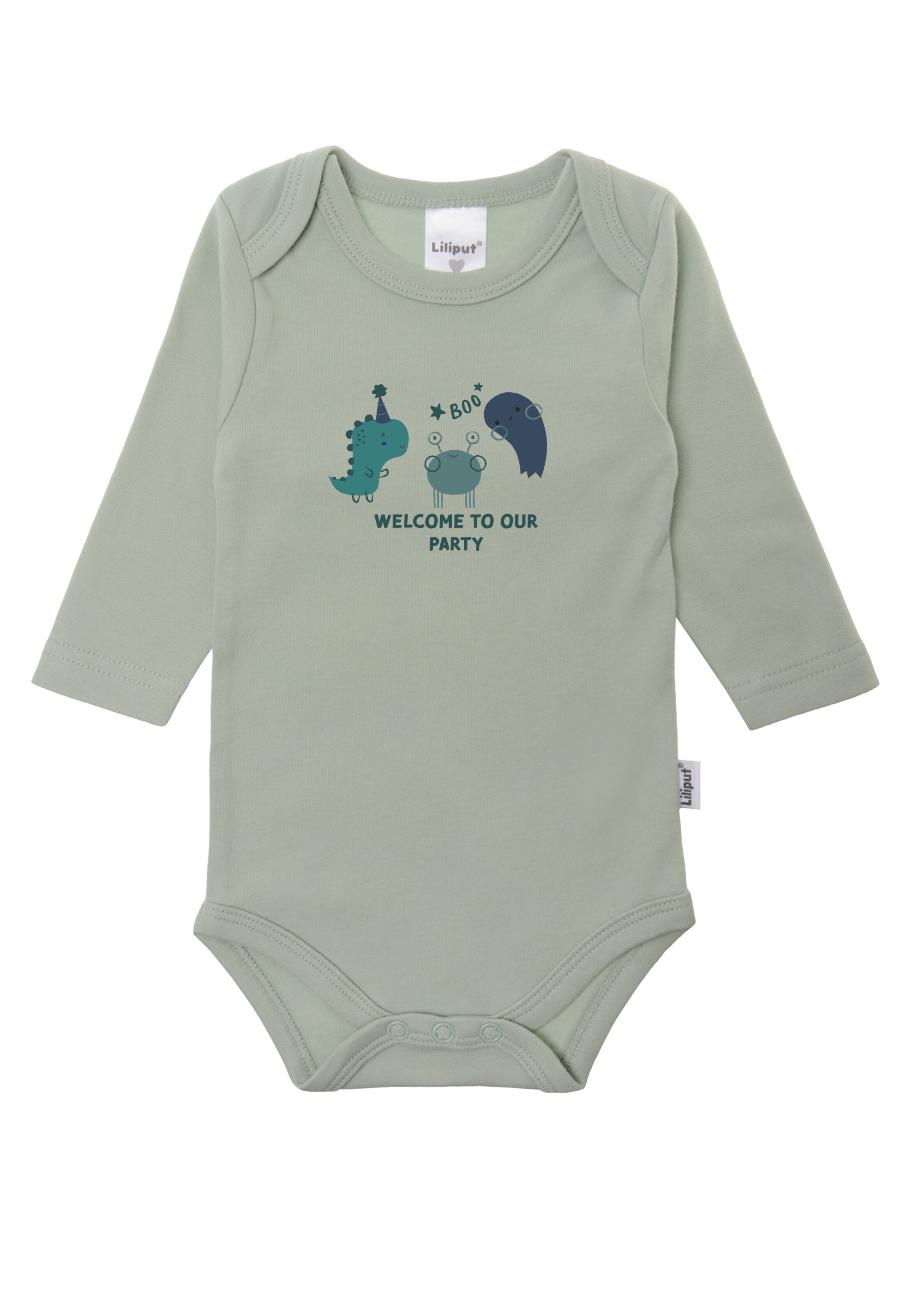 LILIPUT Romper/Bodysuit 'Party' in Green: front