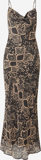 Suknelė iš TOPSHOP, spalva – šviesiai ruda / juoda, Prekių apžvalga