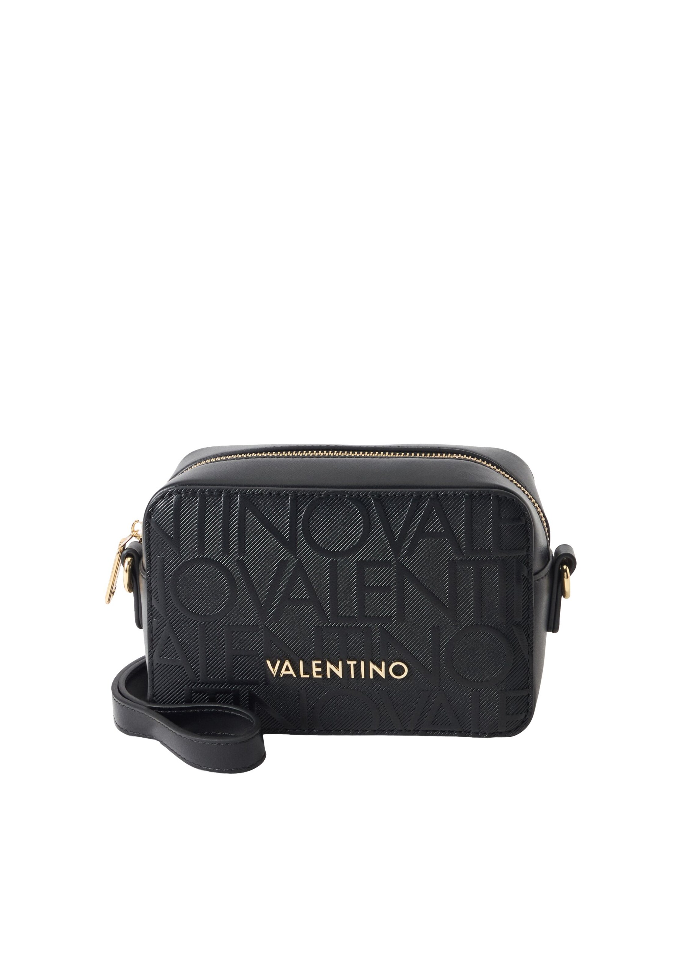 VALENTINO - Mala de ombro 'GYNEVRA RE' em preto: frente