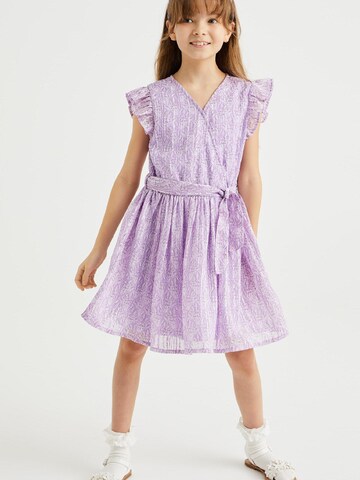 WE Fashion - Vestido em roxo