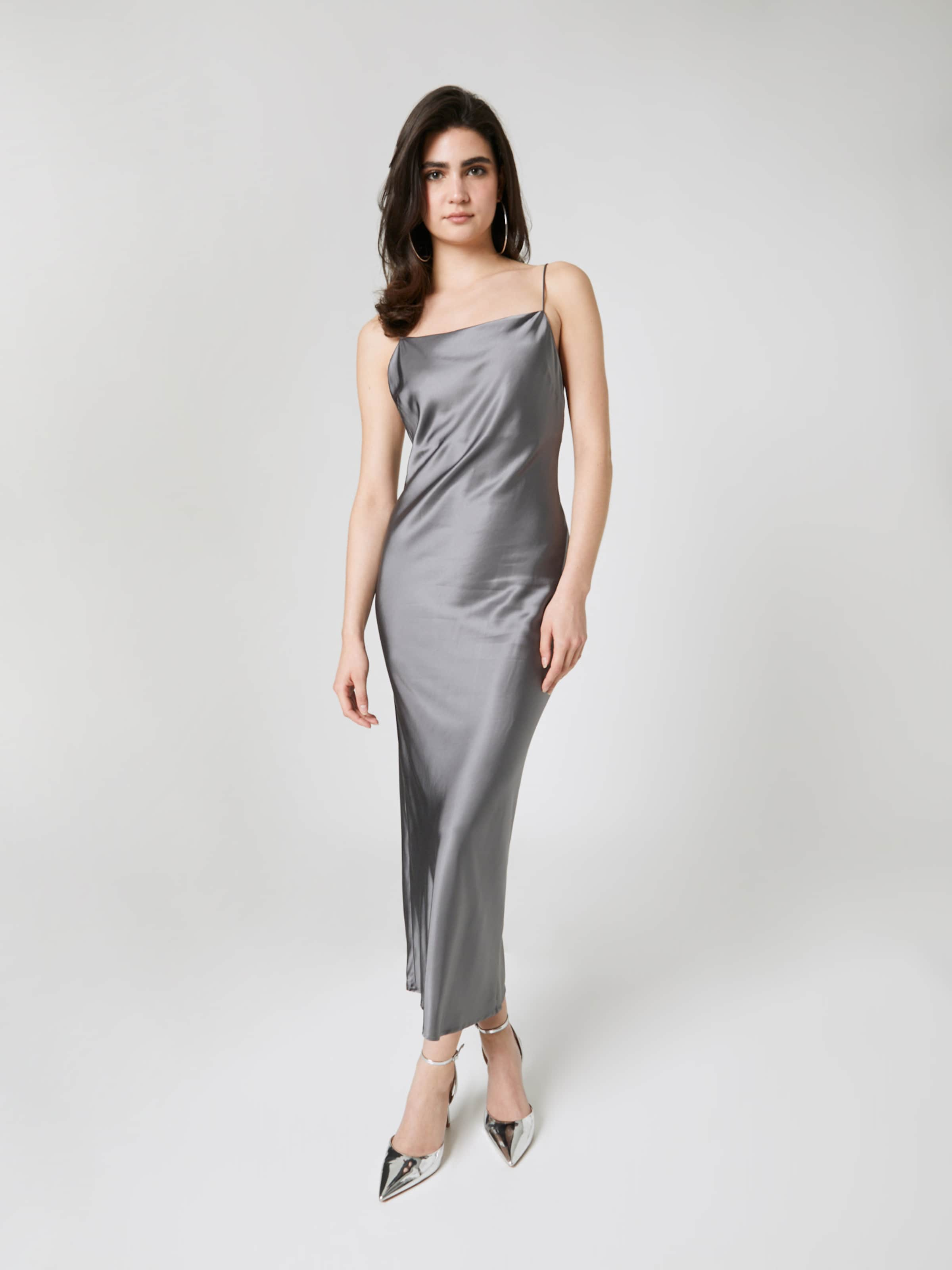 LENI KLUM x ABOUT YOU Evening Dress Gwen in Grey ABOUT YOU