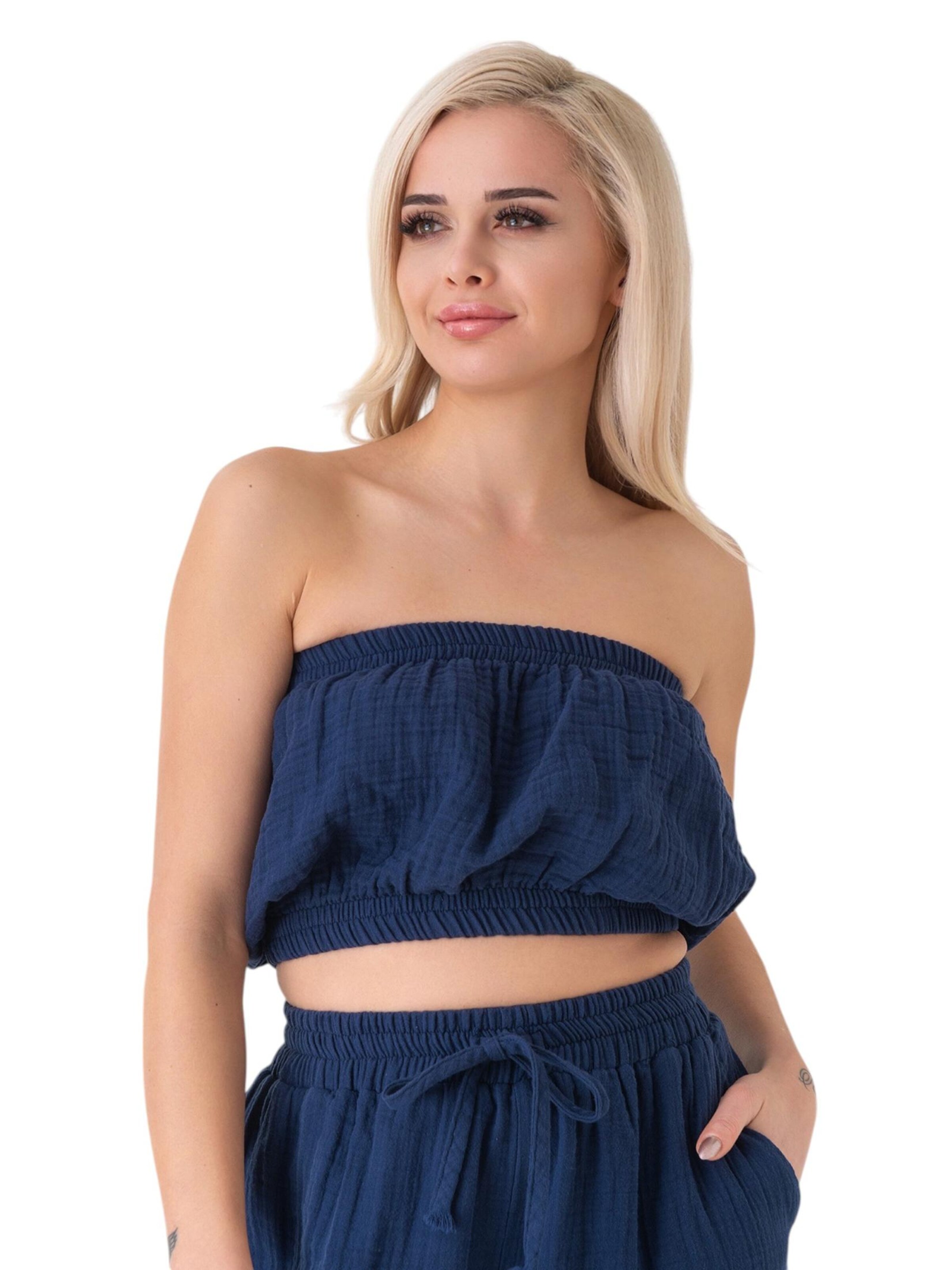 WENOR - Top 'IRIA' en azul