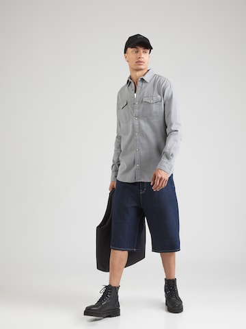 JACK & JONES - Ajuste regular Camisa 'Sheridan' en gris