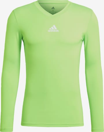 ADIDAS PERFORMANCE Performance Shirt 'Team Base' in Green: front
