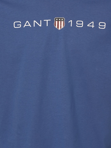 Tricou de la GANT pe albastru