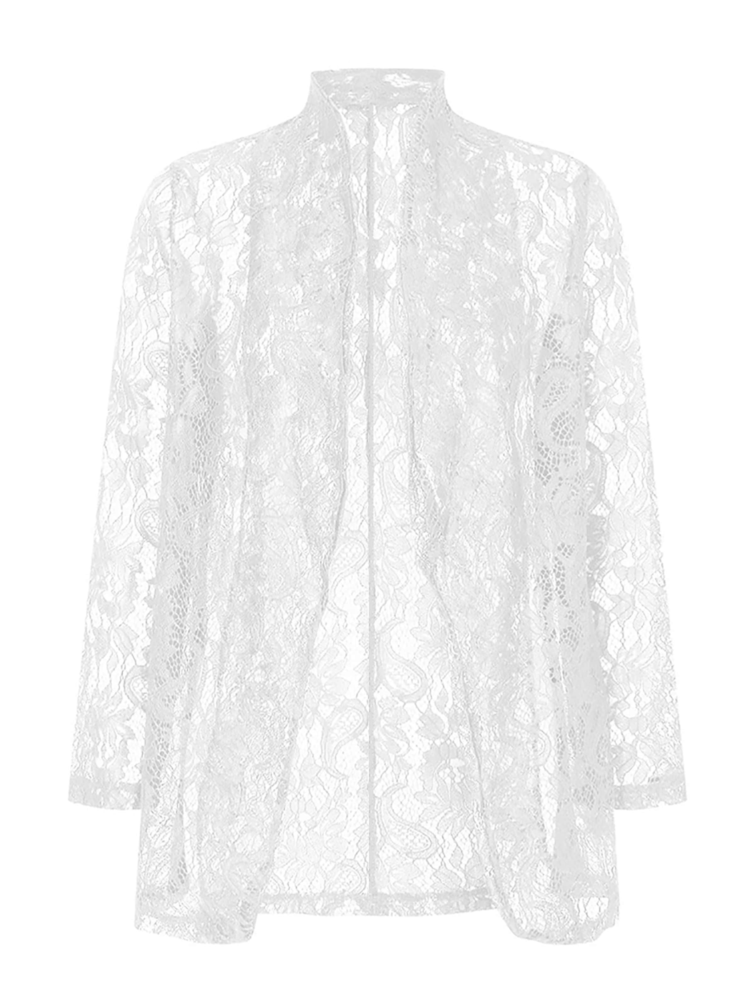 LapaPlus Strickjacke‌‌‌‌‌ in Weiß