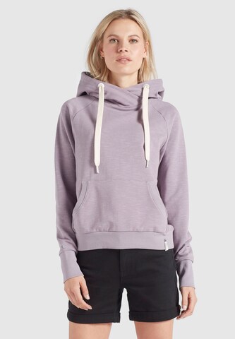 khujo Sweatshirt 'Martha' in Purple: front