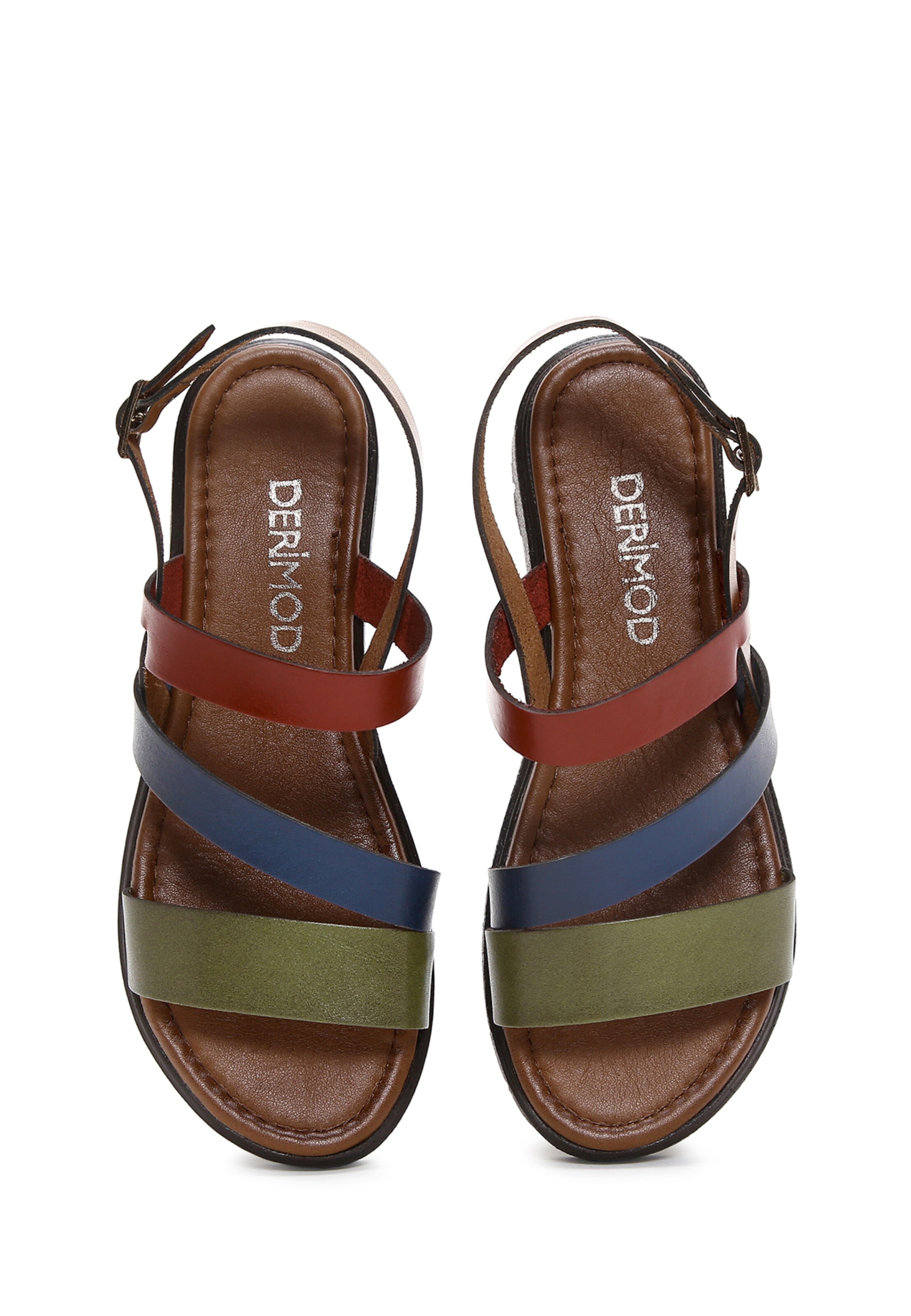 Derimod Sandaal in Gemengde kleuren