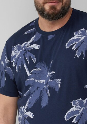 s.Oliver Men Big Sizes Shirt in Blue