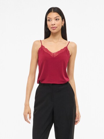 VILA Top 'VIMATTI' in Rood: voorkant