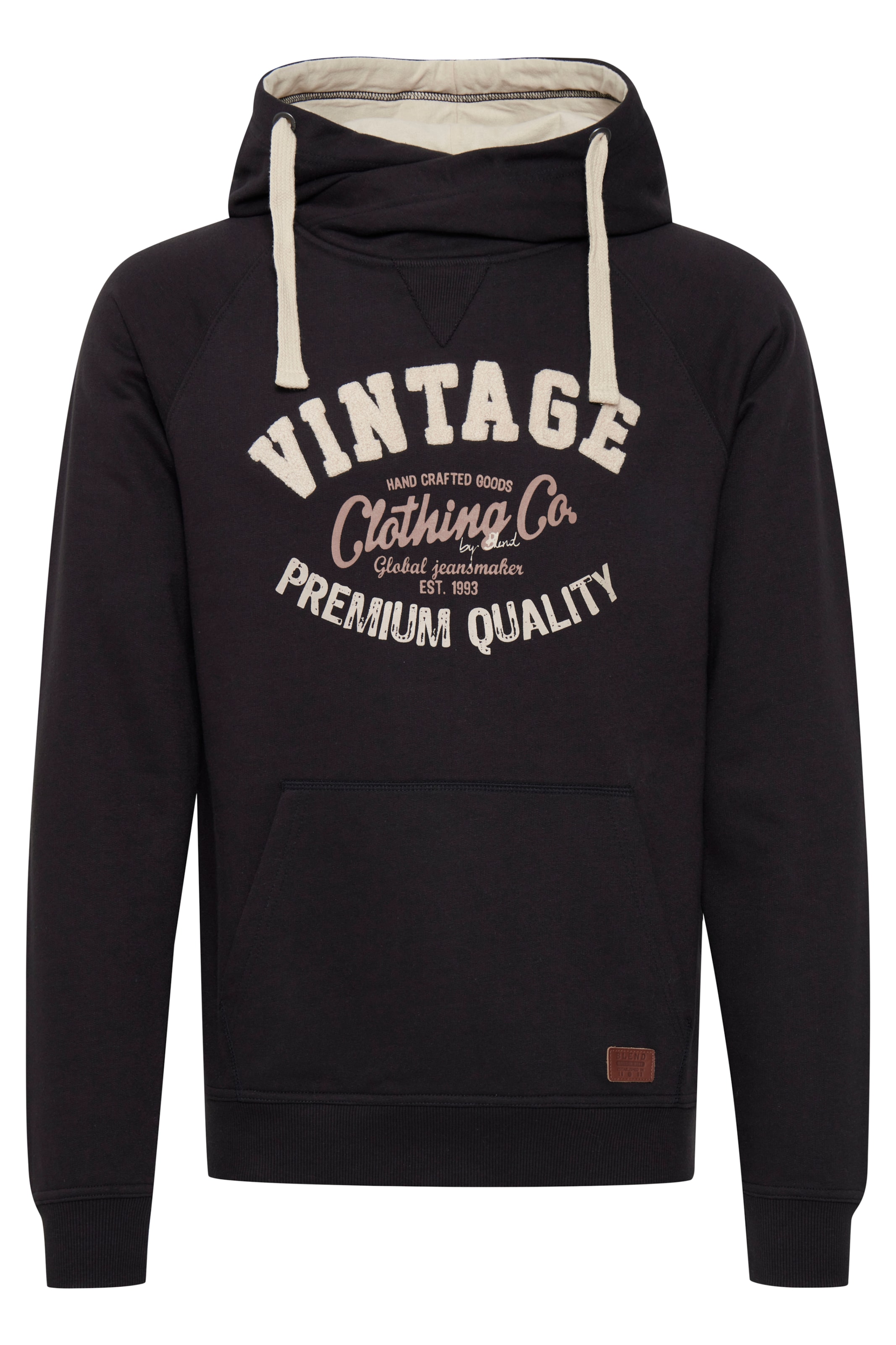 BLEND Sweatshirt 'Alejandro' in Zwart: voorkant