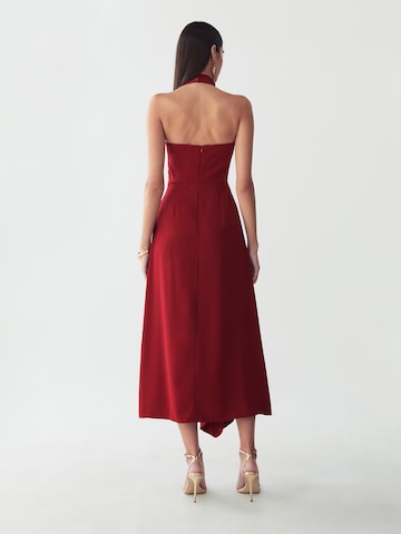 Willa - Vestido de festa 'Ramona' em vermelho