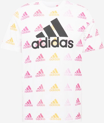 T-Shirt fonctionnel 'Essentials' ADIDAS PERFORMANCE en blanc : devant