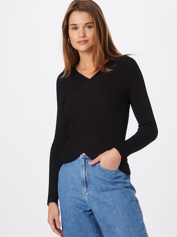 ONLY Sweater 'LARA' in Black: front