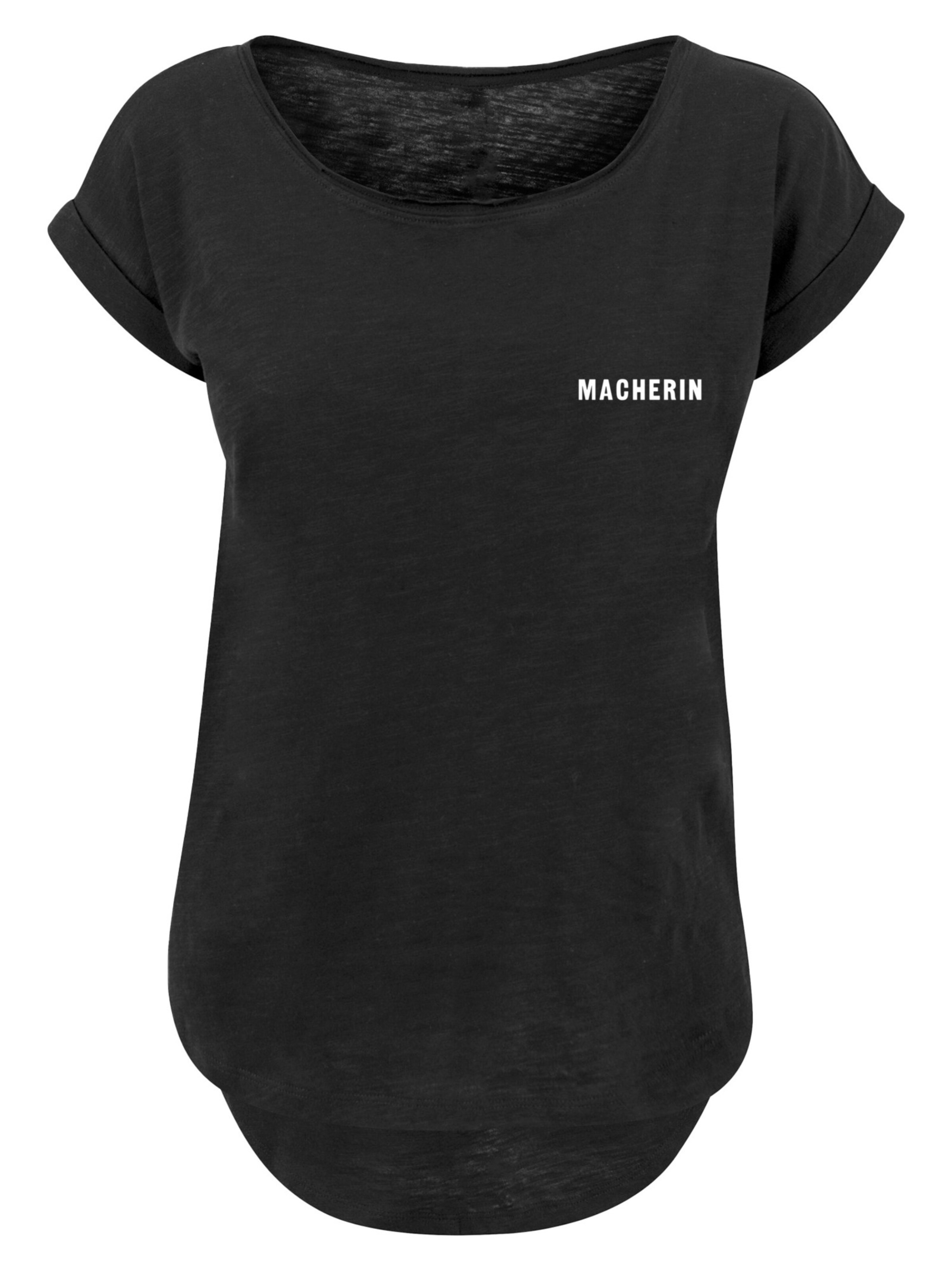 F4NT4STIC Shirt 'Macherin' in Black: front