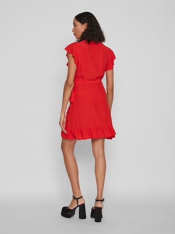 VILA Summer Dress 'Fini' in Red