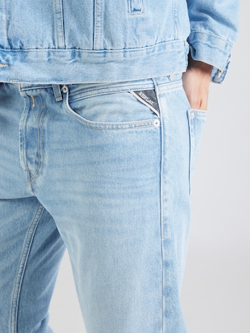 REPLAY Slimfit Farkut 'GROVER' värissä sininen
