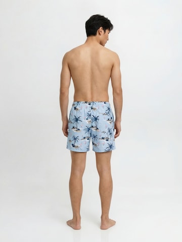 JACK & JONES Badeshorts 'JPSTMaui' in Blau