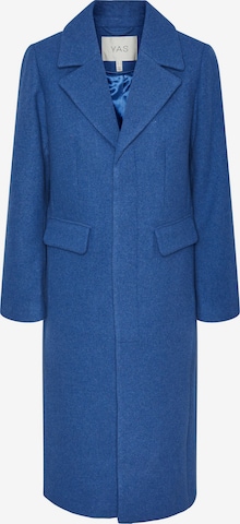 Y.A.S Between-Seasons Coat 'LIMA' in Blue: front