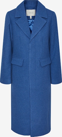 Y.A.S Between-seasons coat 'LIMA' in Blue: front