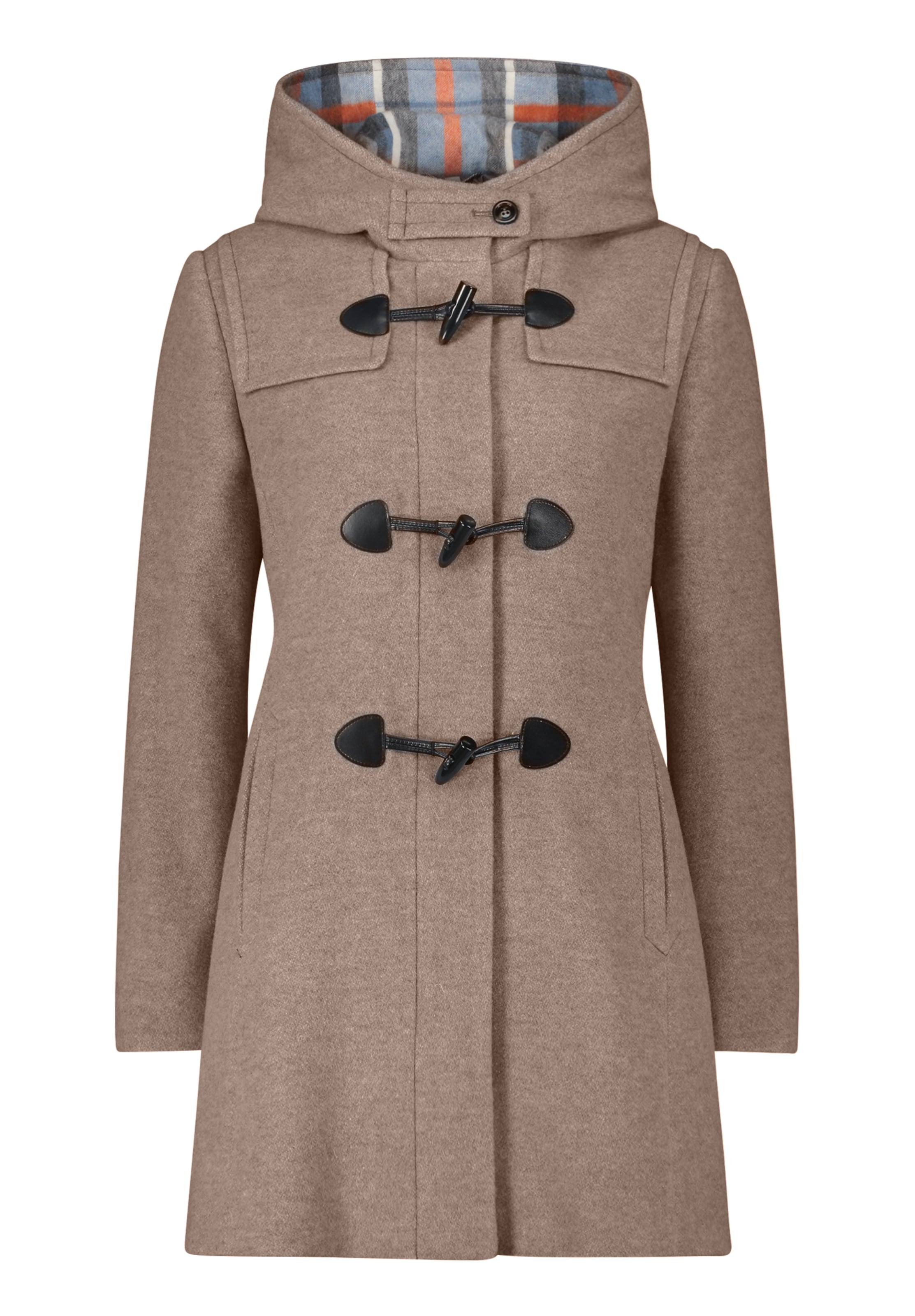 GIL BRET Mantel in Braun: Vorderseite