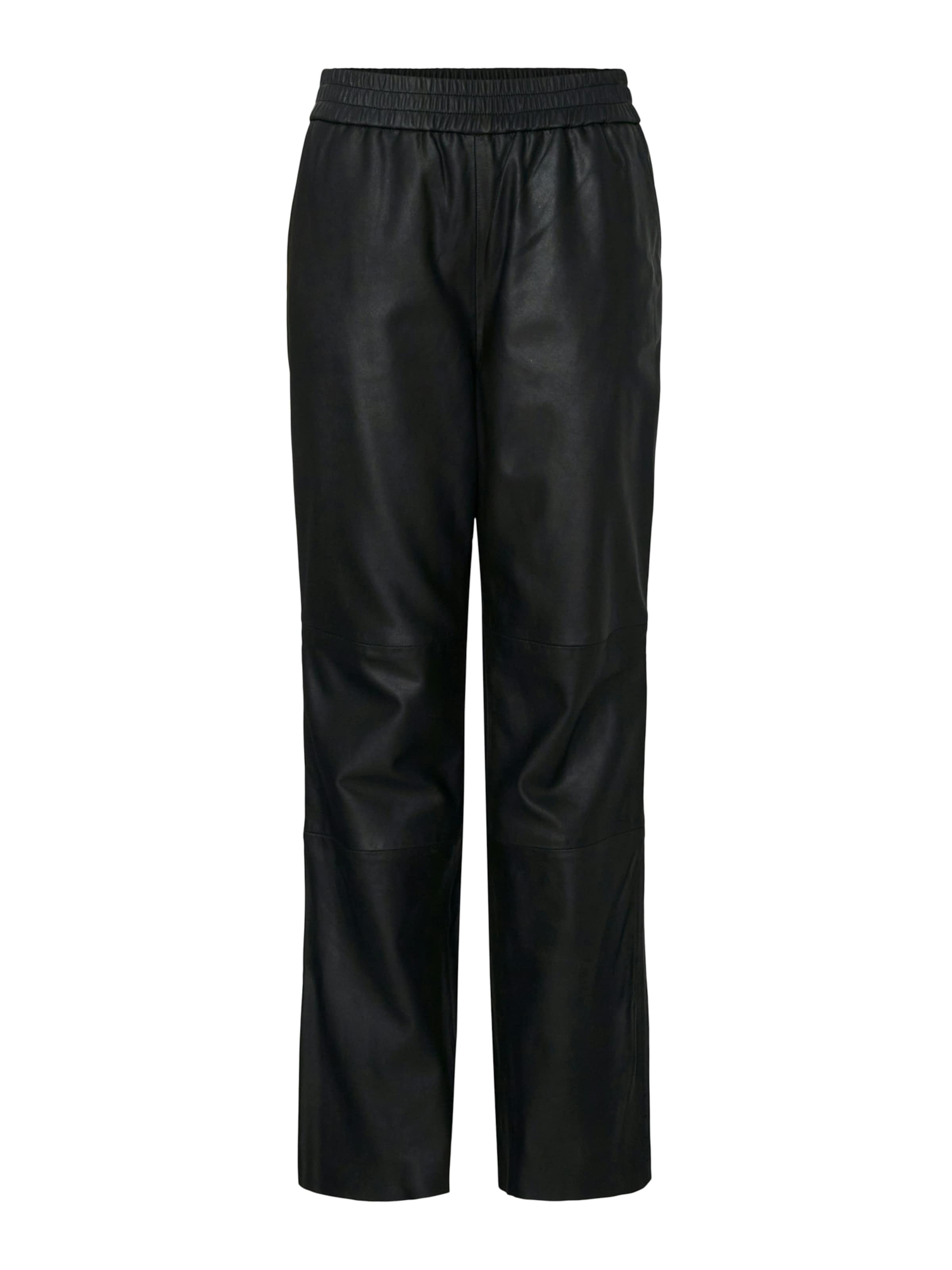 Regular Pantalon YAS en noir : devant