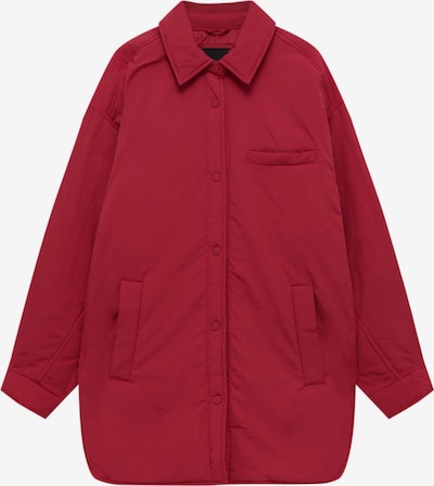 Pull&Bear Between-season jacket in Carmine red, Item view