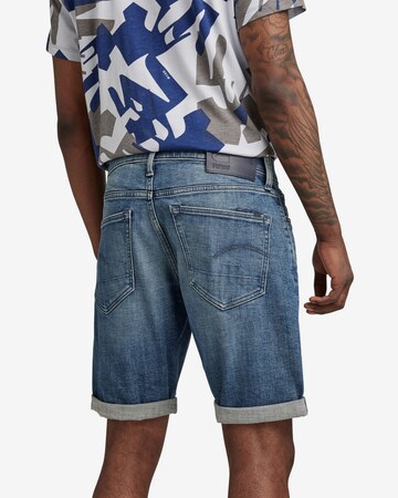 G-Star RAW Slimfit Shorts in Blau