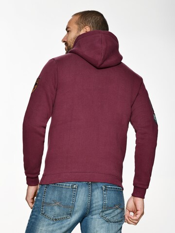 TOP GUN Sweatshirt in Red