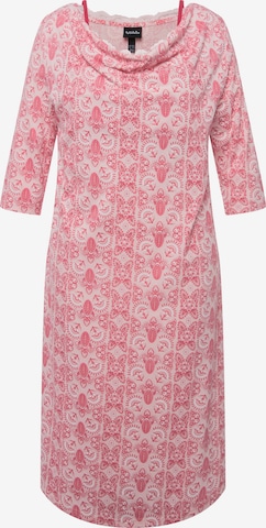 Chemise de nuit Ulla Popken en rose : devant