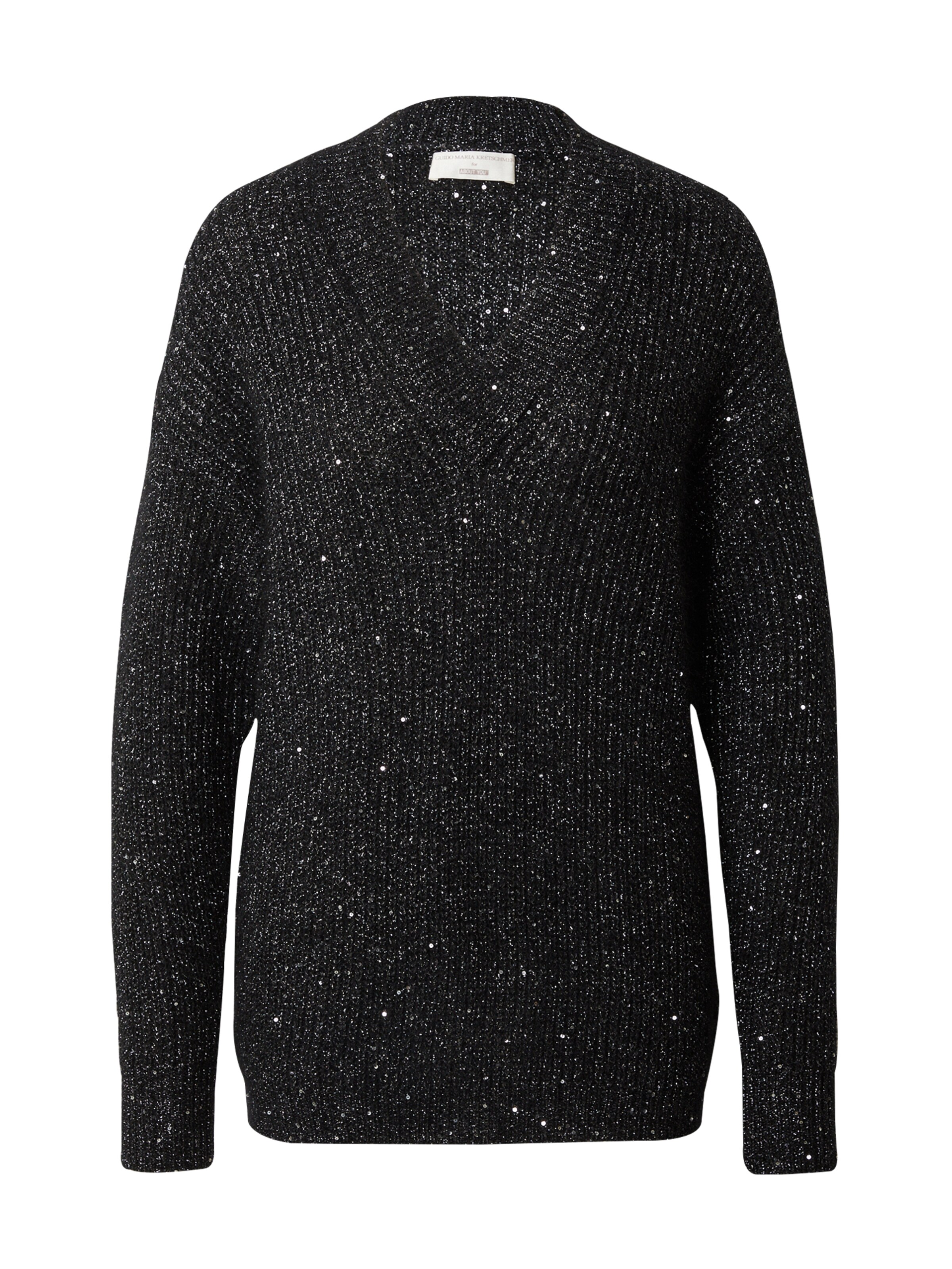 Pullover 'Valentina' di Guido Maria Kretschmer Women in nero: frontale