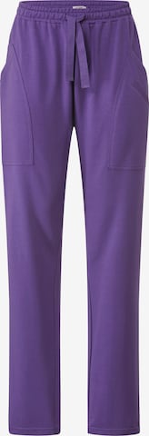 Angel of Style Pants in Purple: front