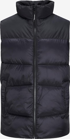 Jack & Jones Plus Bodywarmer 'CHIL' in Zwart: voorkant