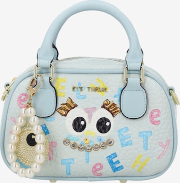 MYMO Handbag 'POP EYETHEME' in Blue: front