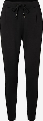 VERO MODA Tapered Laskoshousut 'Eva' värissä musta: etupuoli