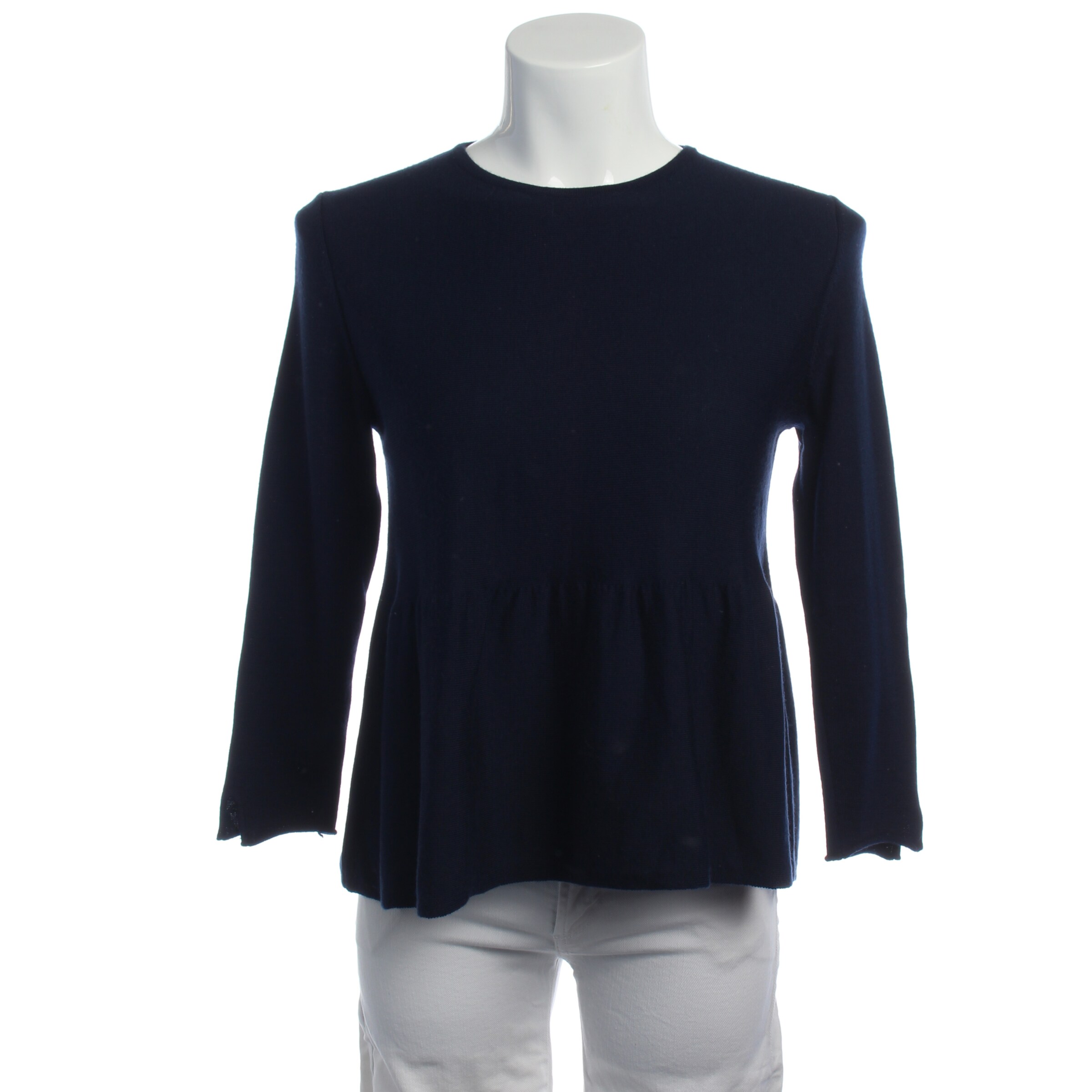 Hemisphere Sweater & Cardigan in S in Blue: front