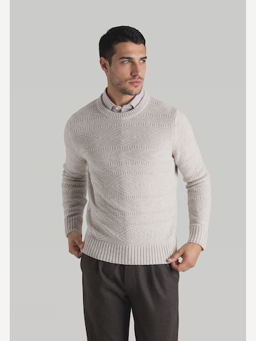 Pull-over MAERZ Muenchen en beige : devant