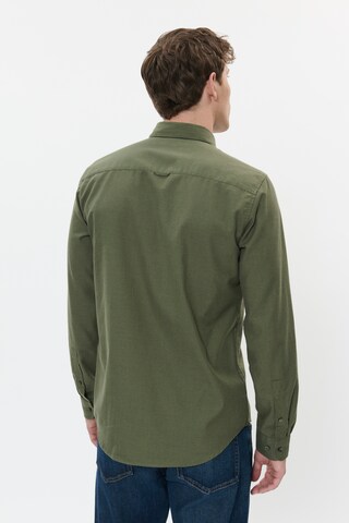 Coupe regular Chemise 'Trostol' Matinique en vert