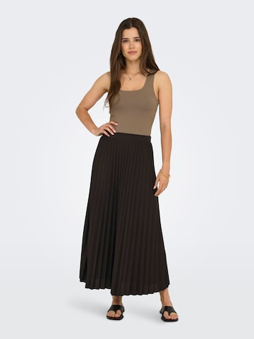 Jupe 'ONLNew Melisa' ONLY en marron