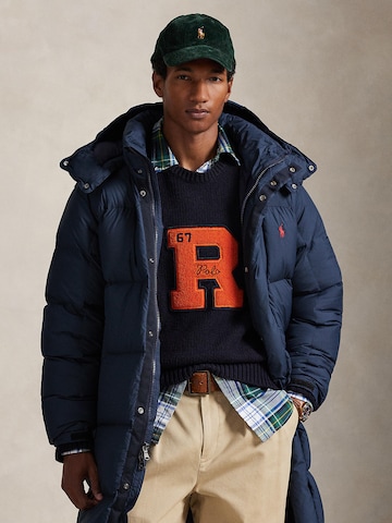 Polo Ralph Lauren Зимнее пальто в Синий