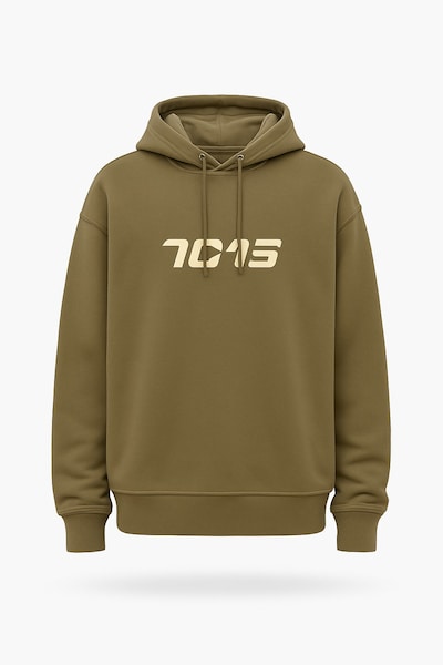This is PCFG Sweatshirt in Pastel yellow / Olive, Item view