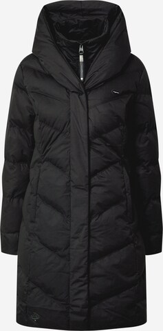 Ragwear Winter coat 'Natalka' in Black: front