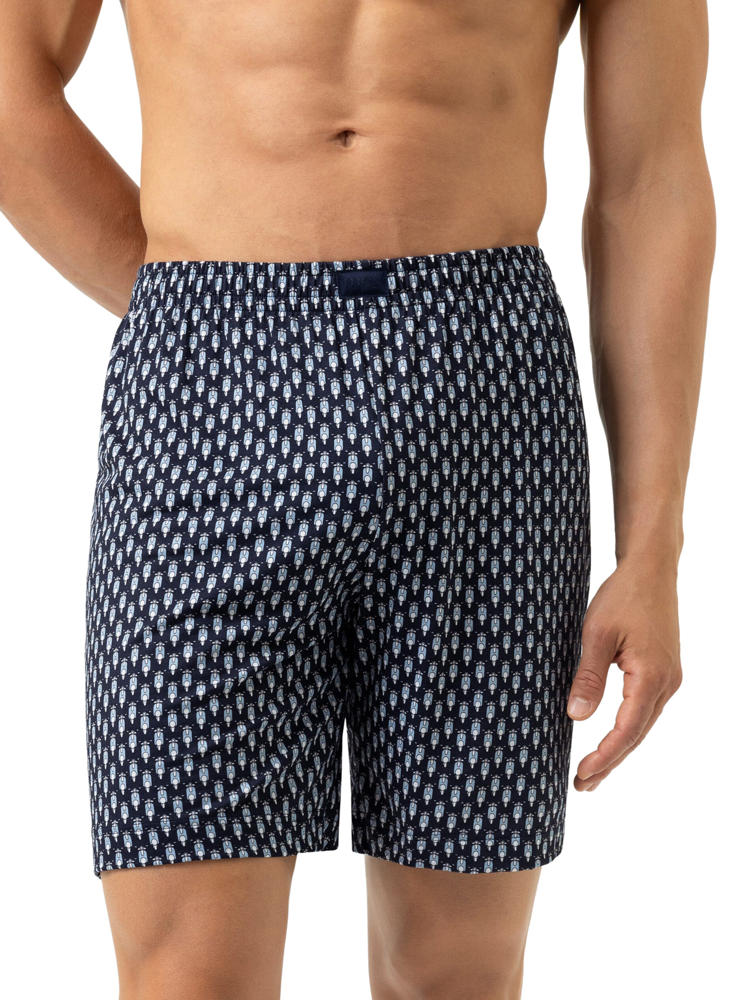 Pantalon de pyjama 'Scooter Venture' Mey en bleu : devant