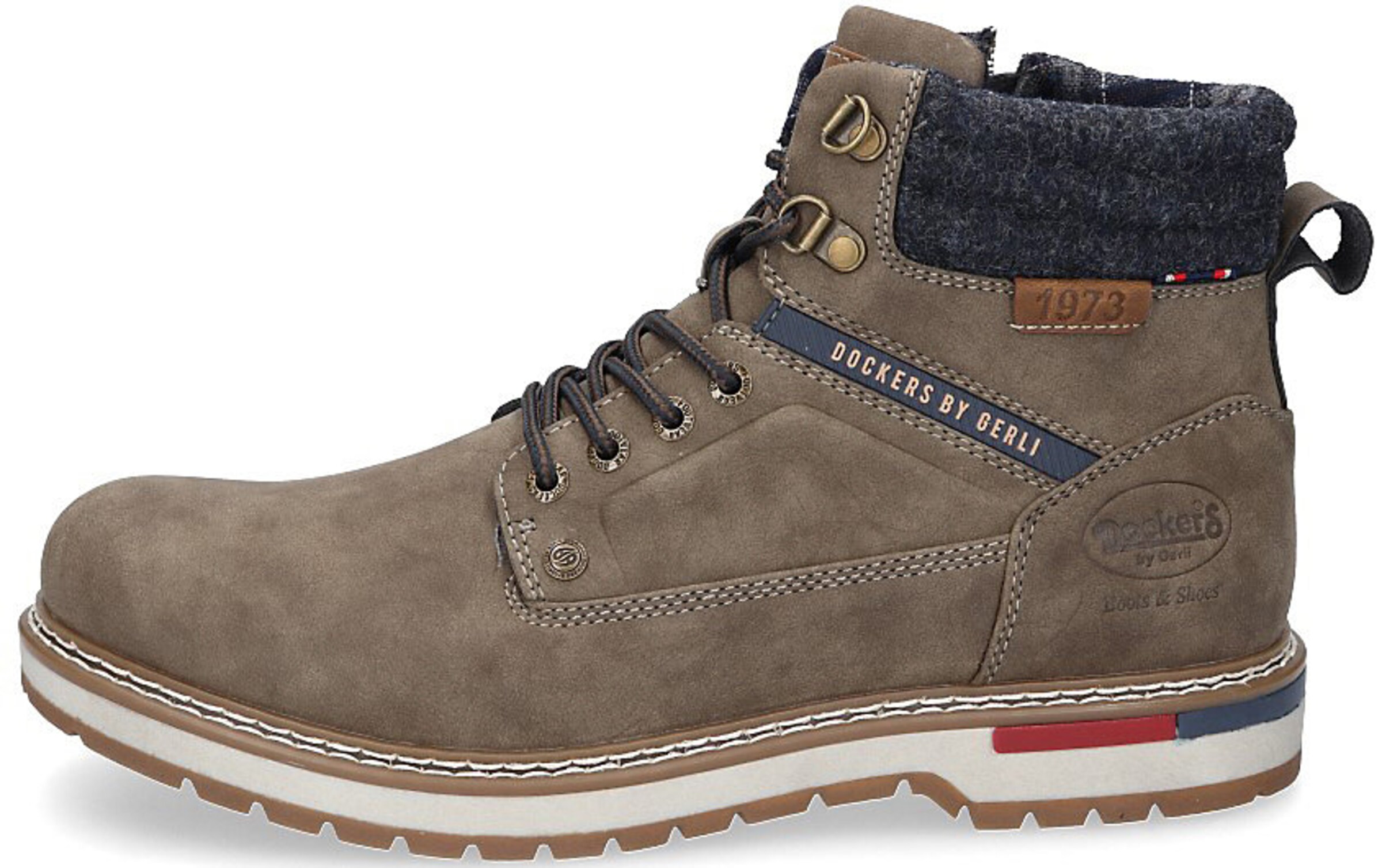 Dockers by Gerli Schnürboots in Grün