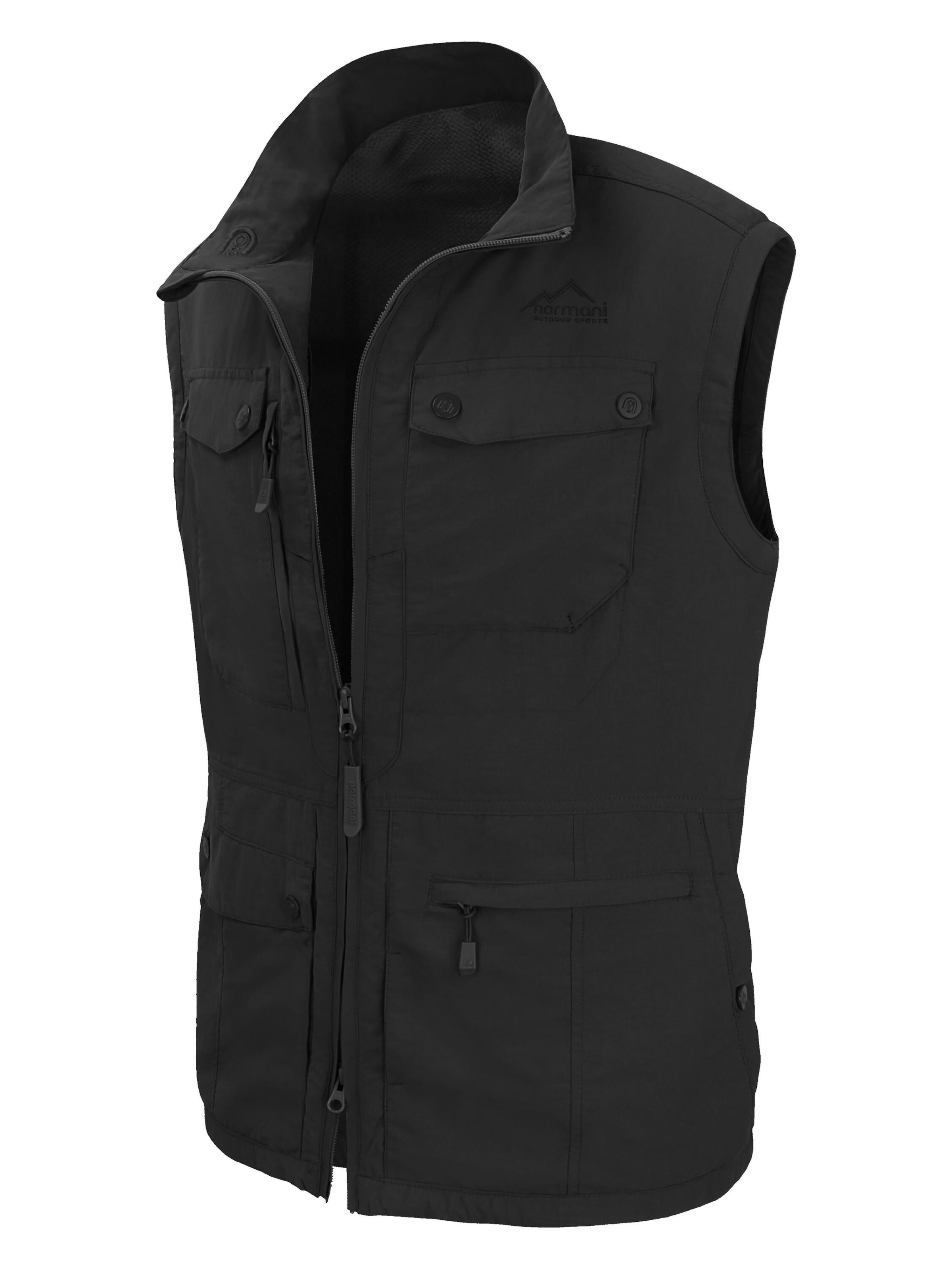 normani Sports vest 'Kudu' in Black