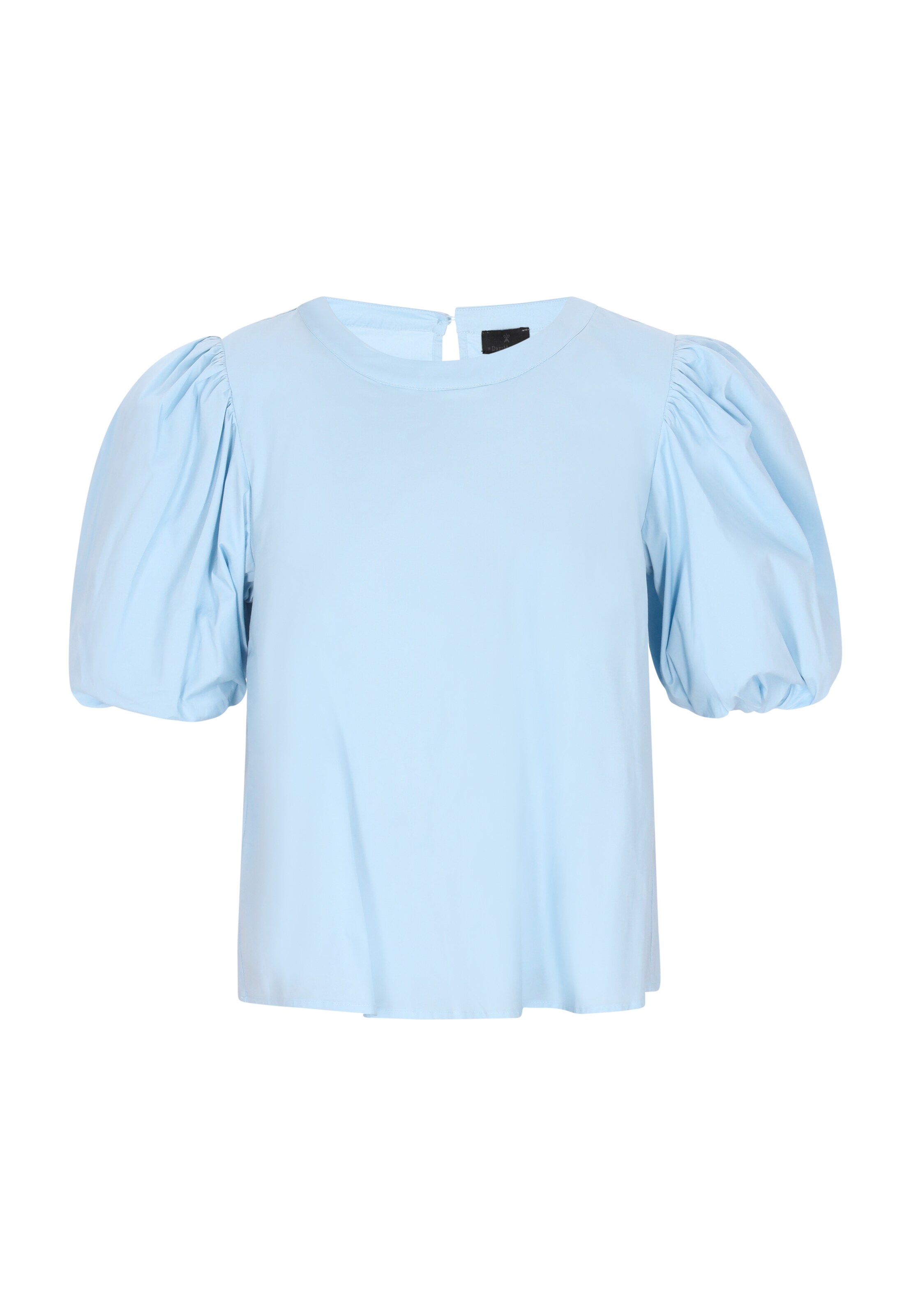 DreiMaster Klassik Bluse in Blau: Vorderseite